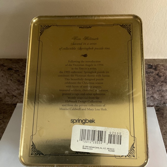 Hallmark Victorian Santas 1995 Second In A Series Sealed Collectible Tin - Picture 3 of 11